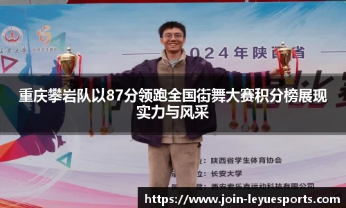 重庆攀岩队以87分领跑全国街舞大赛积分榜展现实力与风采